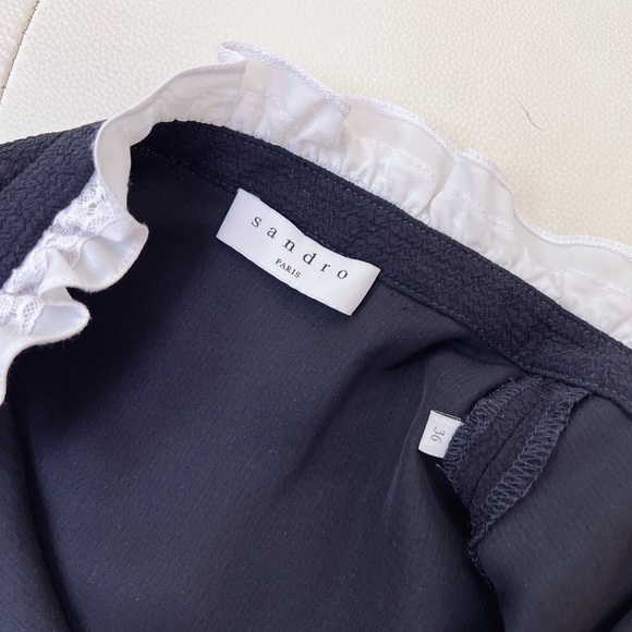 Sandro long sleeve short dress - Picture 8 of 9